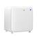 Front. Costway - 1.6 Cubic Feet Compact Refrigerator Reversible Door Mini Fridge - White.