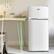 Alt View 12. Costway - 2 Doors 3.4 cu ft. Unit Compact Mini Refrigerator Freezer Cooler - White.