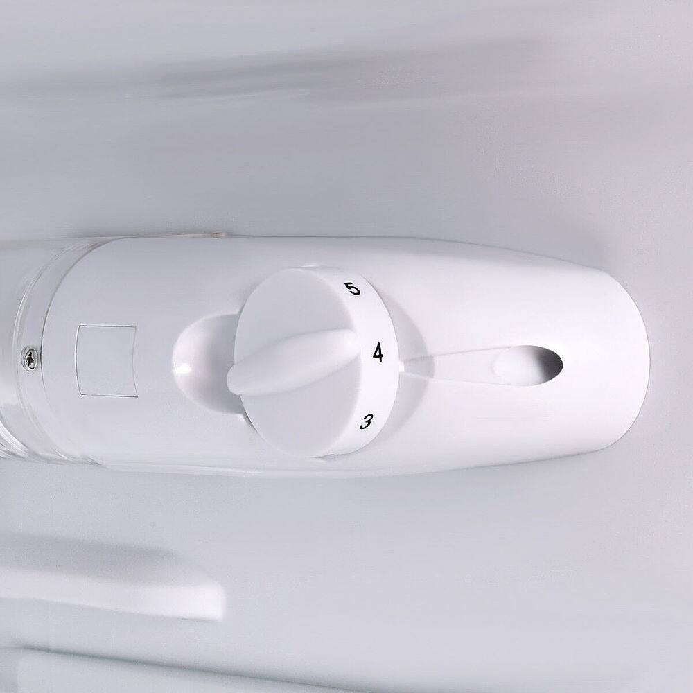 Alt View 20. Costway - 2 Doors 3.4 cu ft. Unit  Compact Mini Refrigerator Freezer Cooler - White.