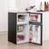 Alt View 12. Costway - 3.2 Cu.Ft Mini Refrigerator with Freezer Compact Fridge with 2 Reversible Door - Black.