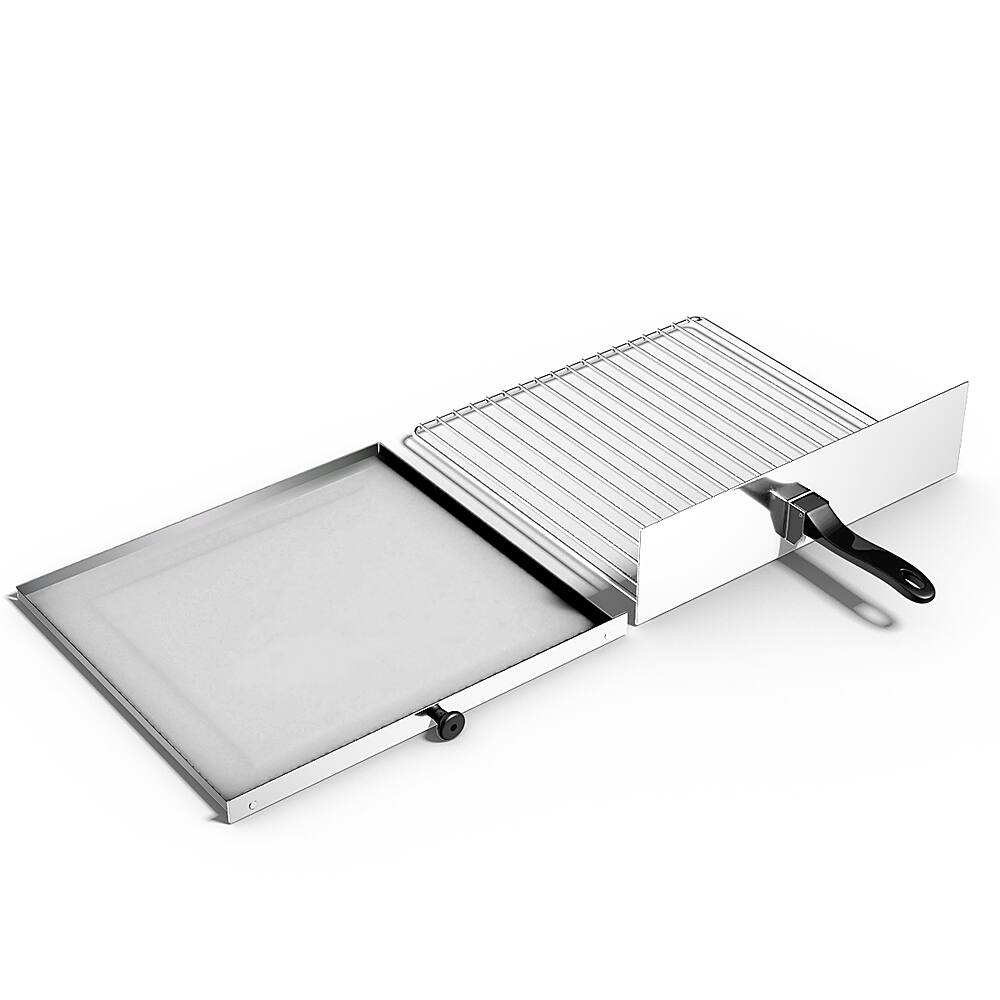 Alt View 17. Costway - Kitchen Pizza Counter Top Snack Pan Oven Bake - silvery.