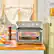 Alt View 13. Costway - 21.5QT Air Fryer Toaster Oven 1800W Countertop Convection Oven w/ Recipe - Silver.