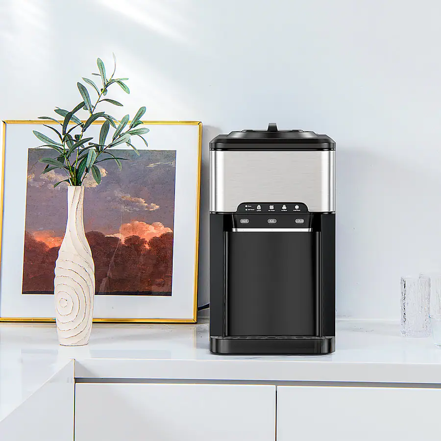 Costway in Water Cooler Dispenser with Built in Ice Maker w/