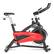 Alt View 21. Costway - Magnetic Exercise Bike Fitness Cycling Bike W/35Lbs Flywheel Home Gym - Red/Black.
