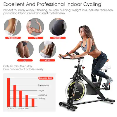 Cardio Costway Spinning Bike Costway Exercise Bike Cycle Trainer