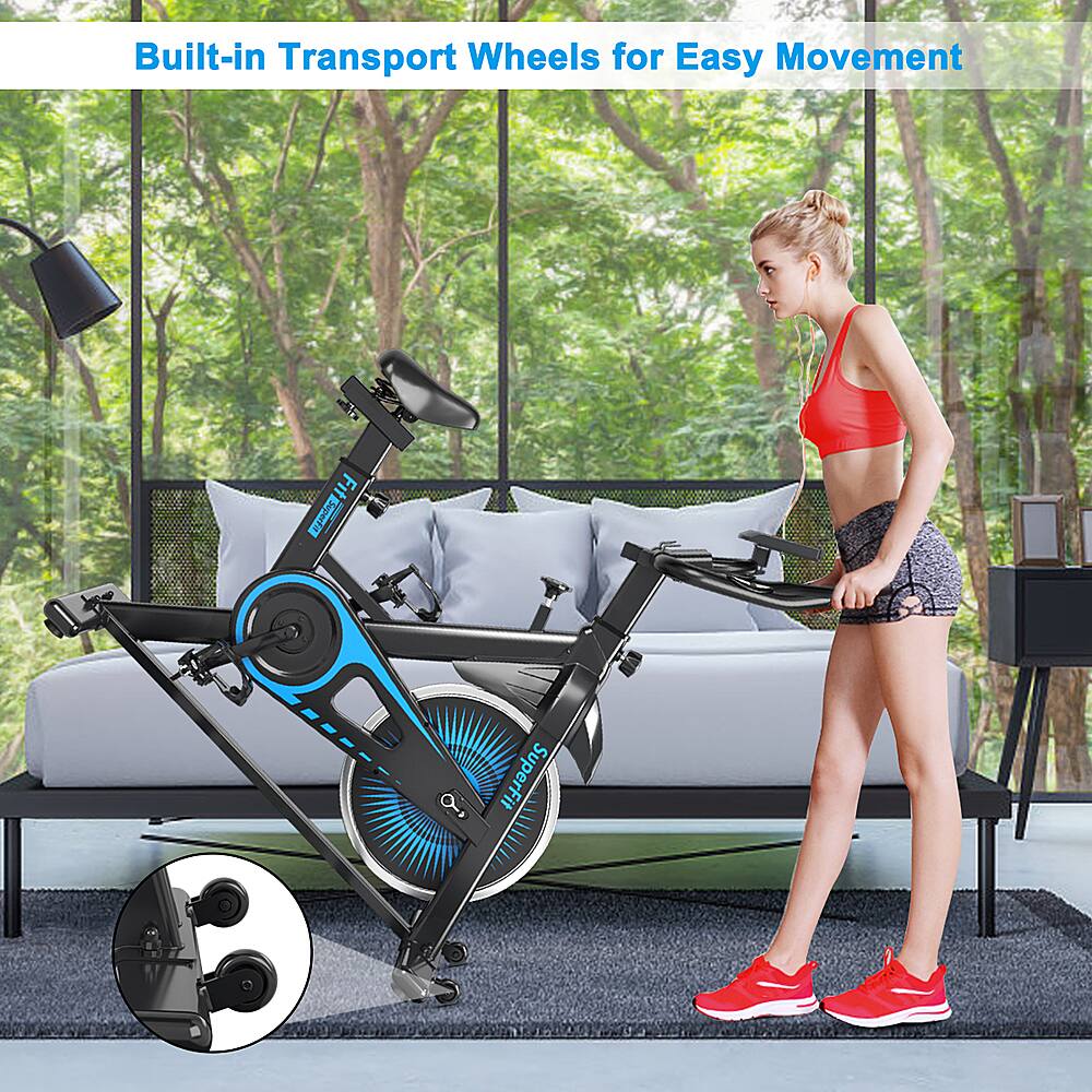 Built-in Transport Wheels for Easy Movement Fit Fitoo SuperFit