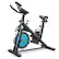 Alt View 21. Costway - Indoor Cycling Stationary Bike Belt Drive Adjustable Resistance - Black + Blue.