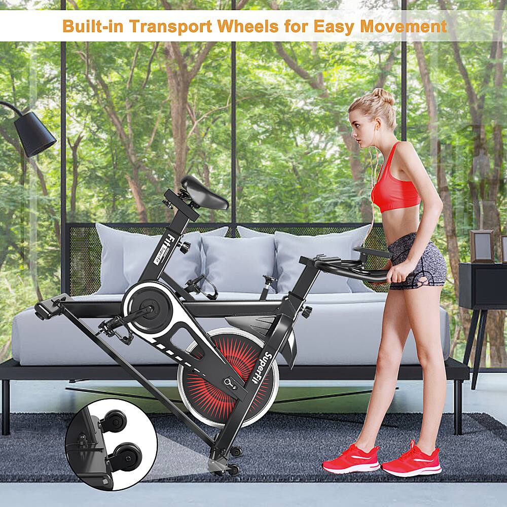 Built-in Transport Wheels for Easy Movement Fit SuperFit 8