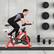 Alt View 11. Costway - Stationary Indoor Fitness Cycling Bik w/ LCD Monitor - Black/Red.