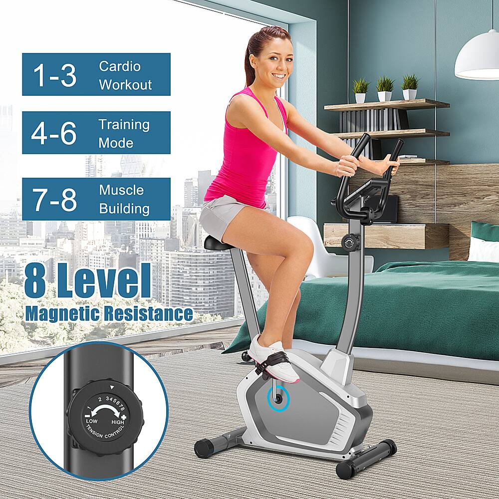 Costway Home Trainer Magnetique Costway Magnetic Resistance