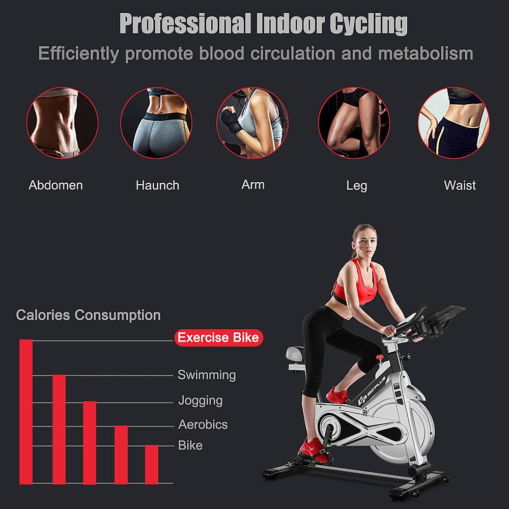 Professional Indoor Cycling Efficiently promote blood circulation and metabolism Abdomen Haunch Arm Leg Waist Calories Consumption Exercise Bike Swimming Jogging Aerobics Bike BTPLUE E7