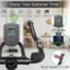 Enjoy Your Exercise Time!

* Speed
* Distance
* Pulse
* Calorie
* Odometer

044 I R 1!

* LCD Monitor
* Phone Holder (2.17"-3.35")