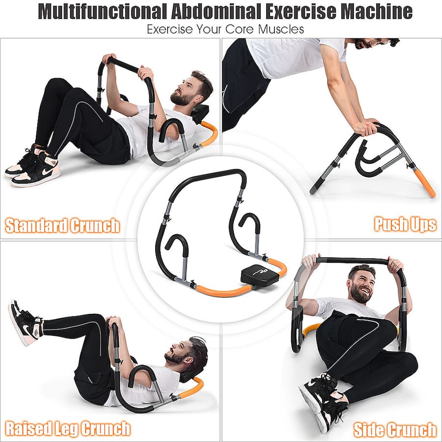 Costway Ab Fitness Crunch Abdominal Exercise Workout Machine for Costway Ab Fitness Crunch Abdominal Exercise Workout Machine for