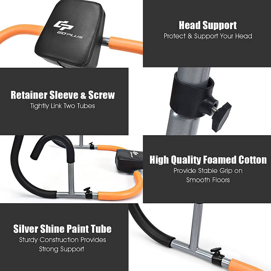 Costway Ab Fitness Crunch Abdominal Exercise Workout Machine for Costway Ab Fitness Crunch Abdominal Exercise Workout Machine for