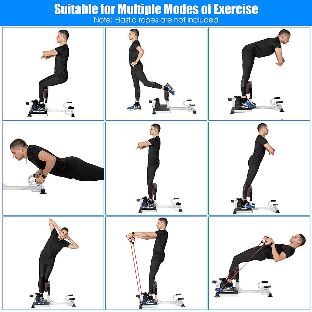 Suitable for Multiple Modes of Exercise Note: Elastic ropes are not included.