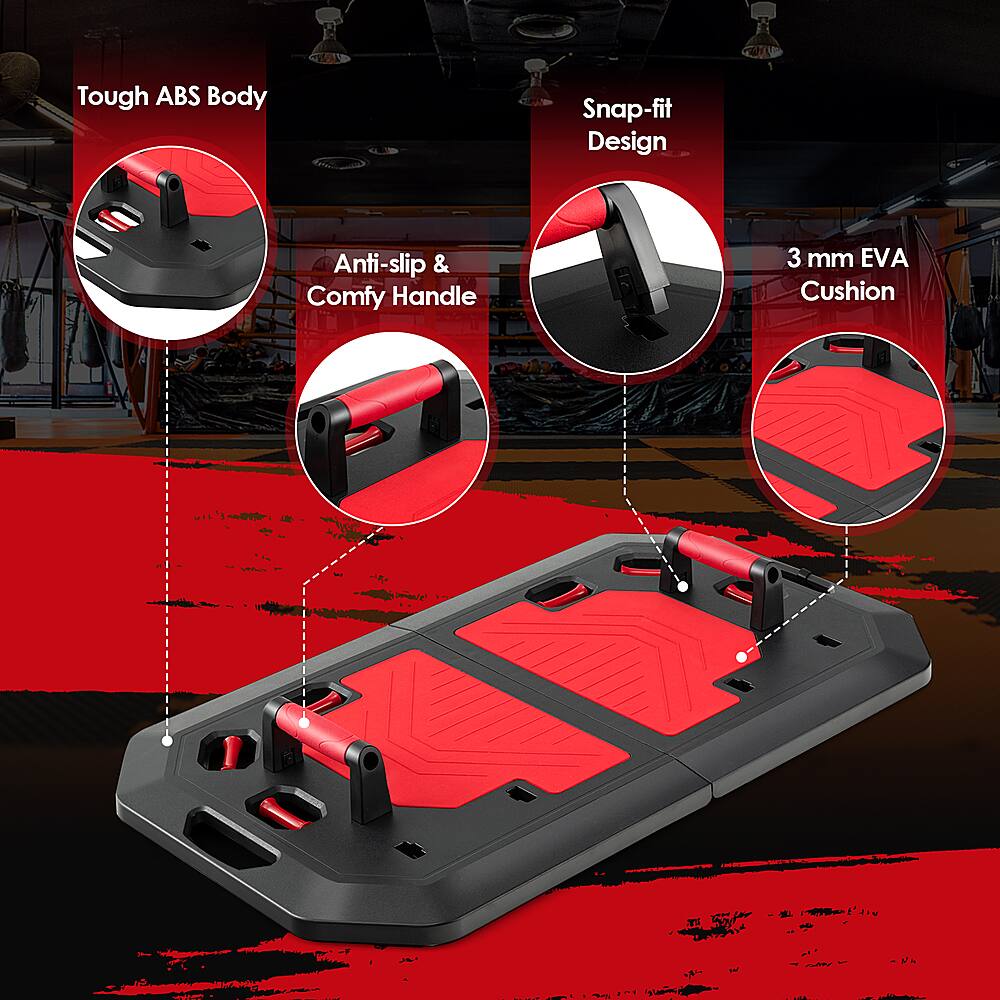 Tough ABS Body Snap-fit Design Anti-slip & Comfy Handle 3 mm EVA Cushion