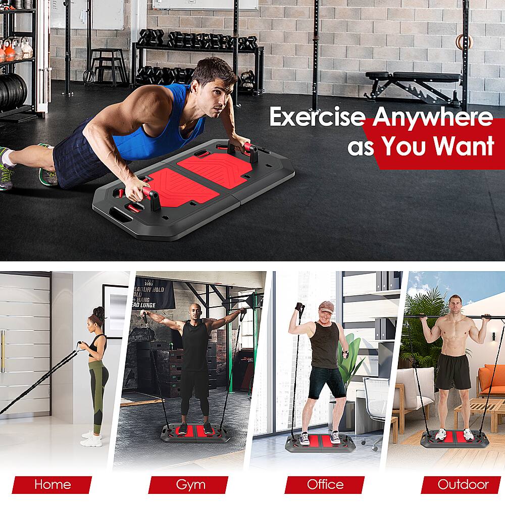 Exercise Anywhere as You Want: Home Gym, Office, Outdoor