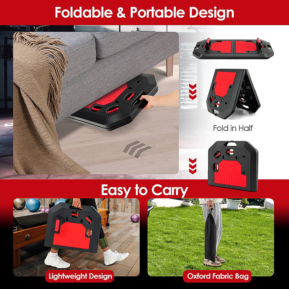 Foldable & Portable Design: Fold in Half, Easy to Carry, Lightweight Design, Oxford Fabric Bag