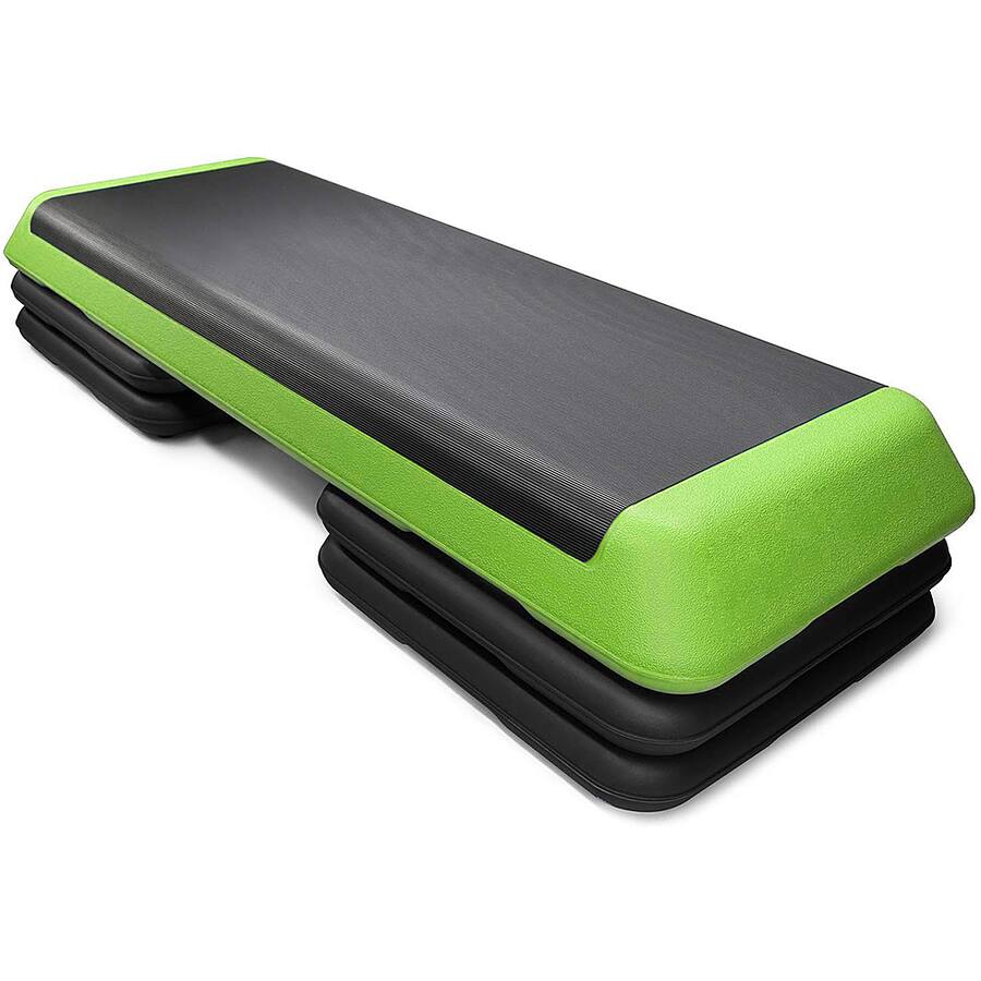 Costway Fitness Aerobic Step 43'' Cardio Adjust 4'' 6''