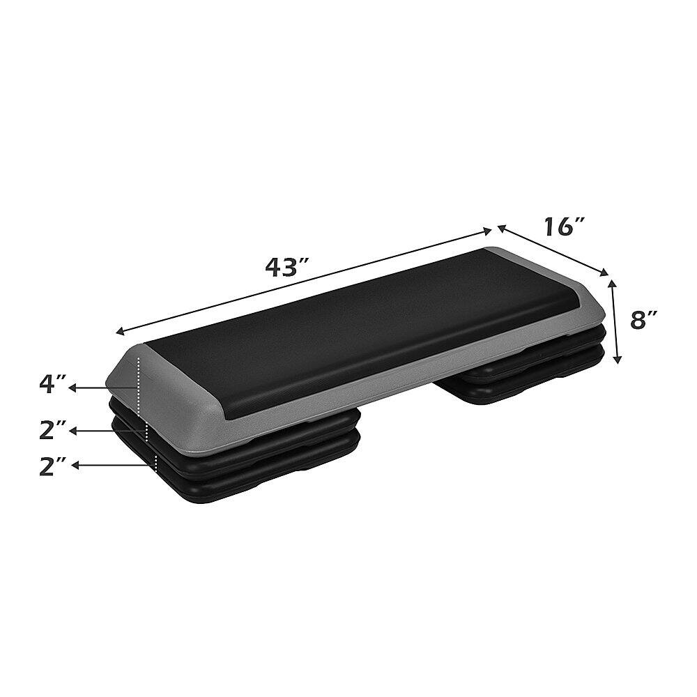 The text on the image reads: 43" 16" 8" 4" 2" 2".