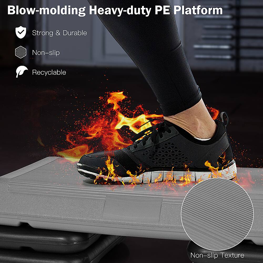 Blow-molding Heavy-duty PE Platform Strong & Durable Non-slip Recyclable Non-slip Texture