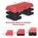 The text on the image is grouped and corrected as follows:
"Removable Risers for Multiple Fitness Stages: 25" 11" 14" 29" 4inch 6inch 8inch"