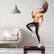 Alt View 11. Costway - 31'' Aerobic Exercise Stepper Cardio Trainer W/Riser Adjustable Height 4''- 6''- 8'' - Black/Pink.