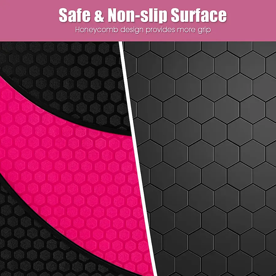 Safe & Non-slip Surface Honeycomb design provides more grip.