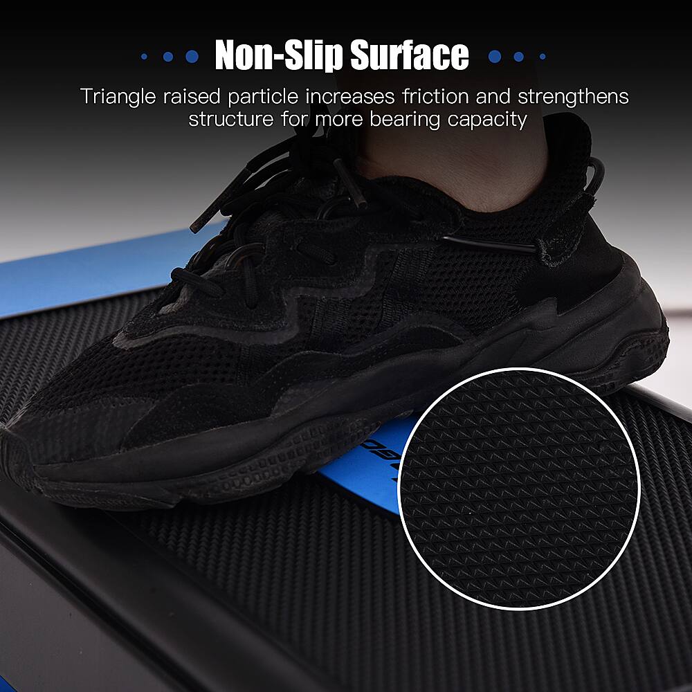 Non-Slip Surface: Triangle raised particle increases friction and strengthens structure for more bearing capacity.