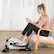 Alt View 17. Costway - Portable Mini Magnetic Elliptical Stepper Machine Resistance Adjustable Fitness - Black.