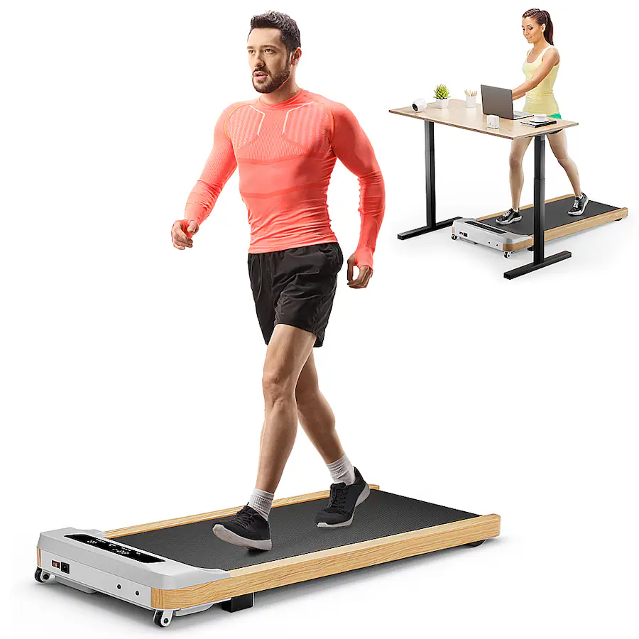 Costway Walking Pad Under Desk Treadmill with Remote Control for