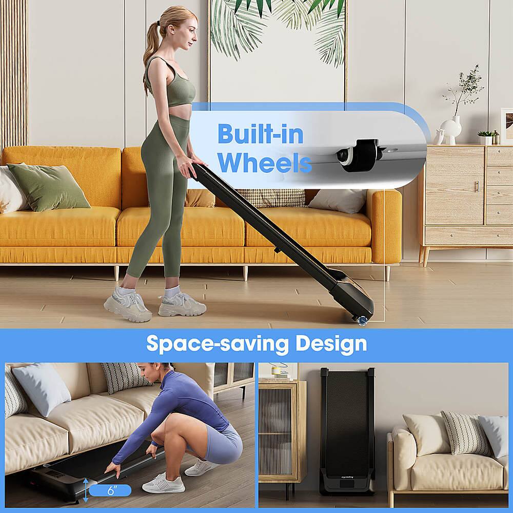 Built-in Wheels Space-saving Design