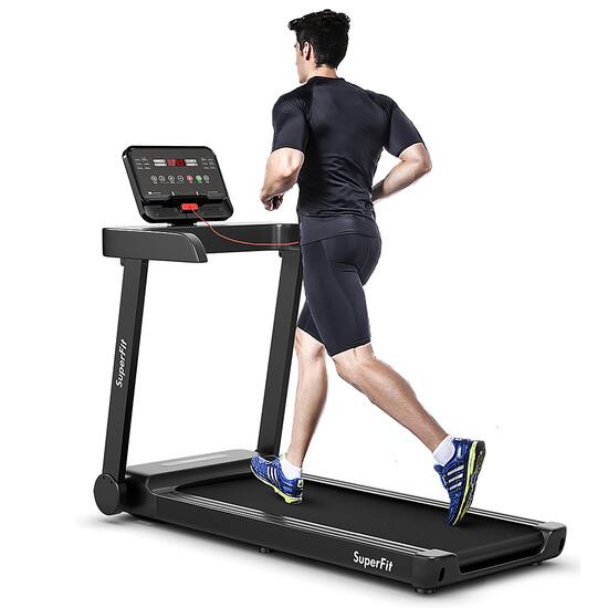 Costway 2.25HP Electric Treadmill Running Machine w App Control for Home Office Black SP37460 Best Buy