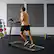 Alt View 18. Costway - 2.25HP Electric Folding Treadmill W/HD LED Display APP Control Speaker - Black.