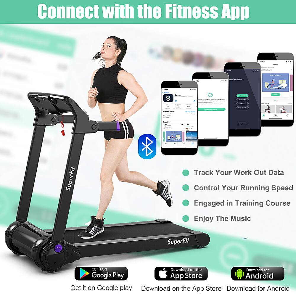 Connect with the Fitness App:

* Track Your Work Out Data
* Control Your Running Speed
* Engage in Training Course
* Enjoy The Music

SuperFit:

* Get Fit
* Download on Google Play
* Download on the App Store
* Download for Android