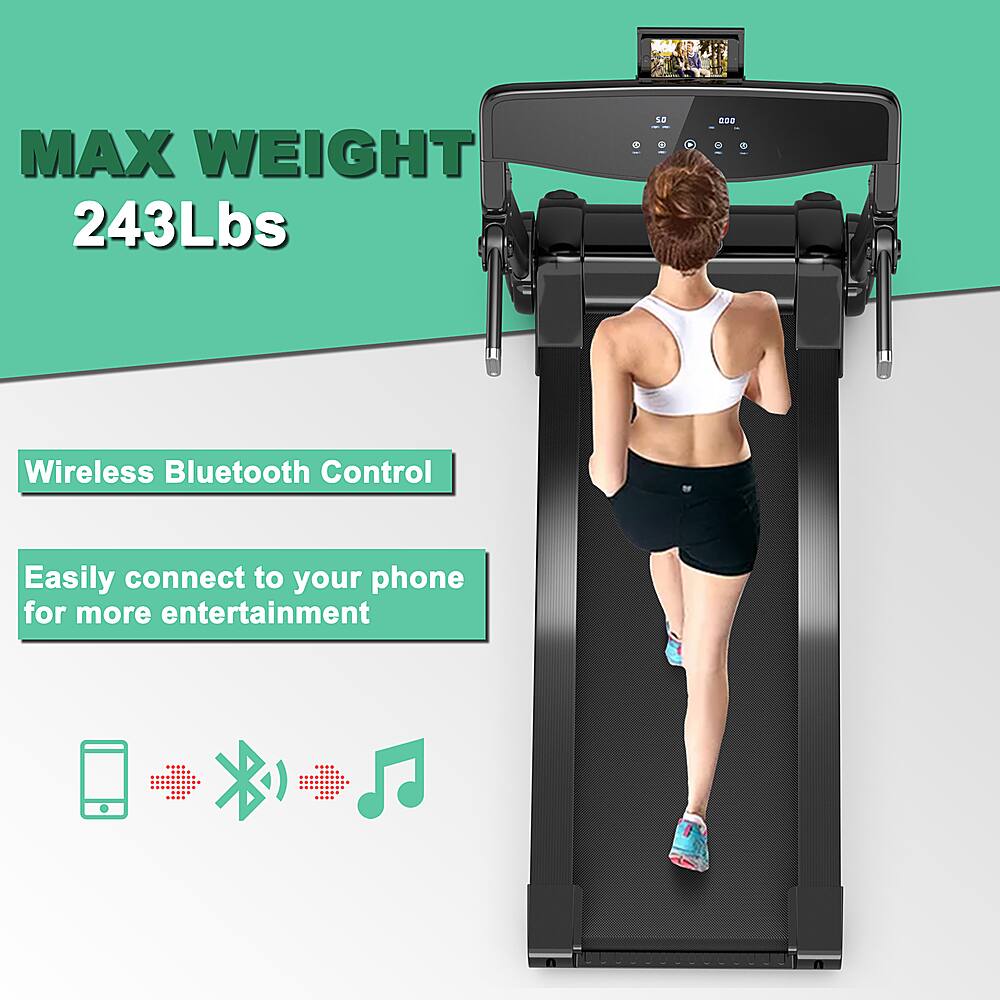 MAX WEIGHT 243LBS Wireless Bluetooth Control Easily connect to your phone for more entertainment