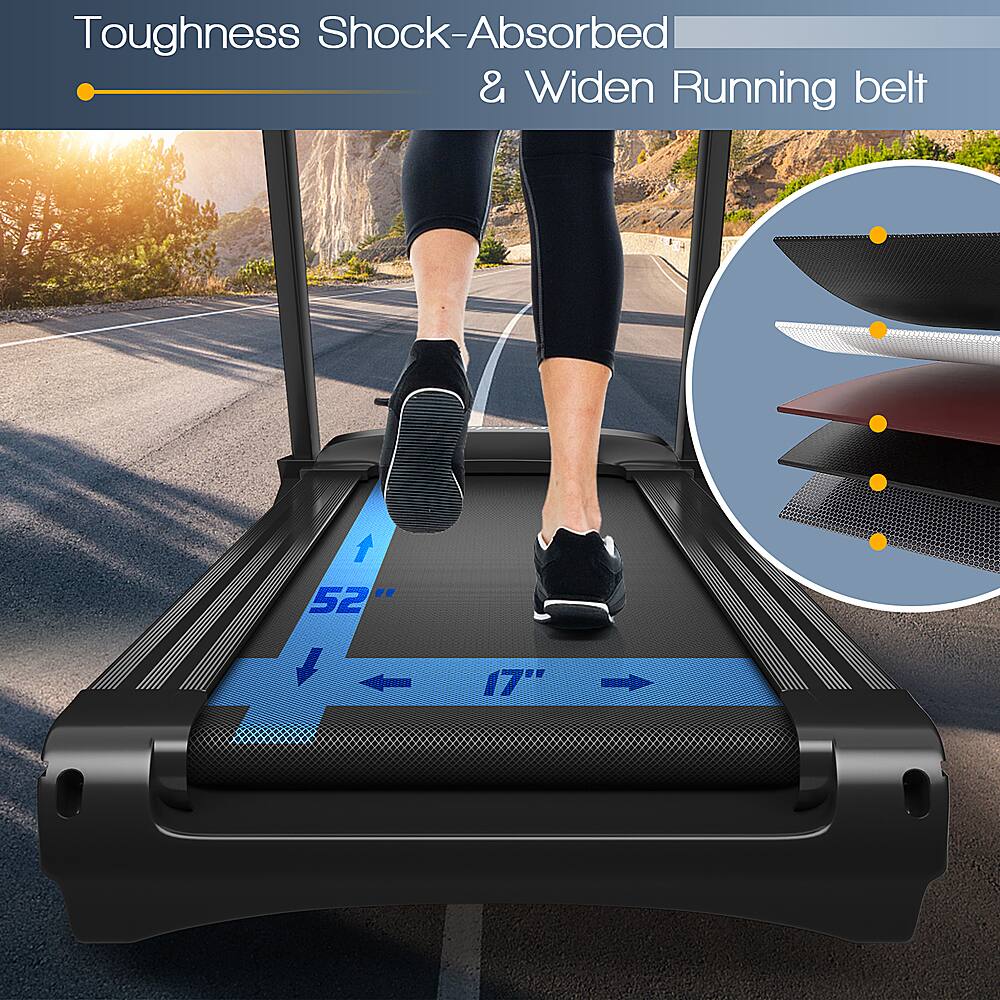 Toughness Shock-Absorbed & Widen Running Belt 52" 17'