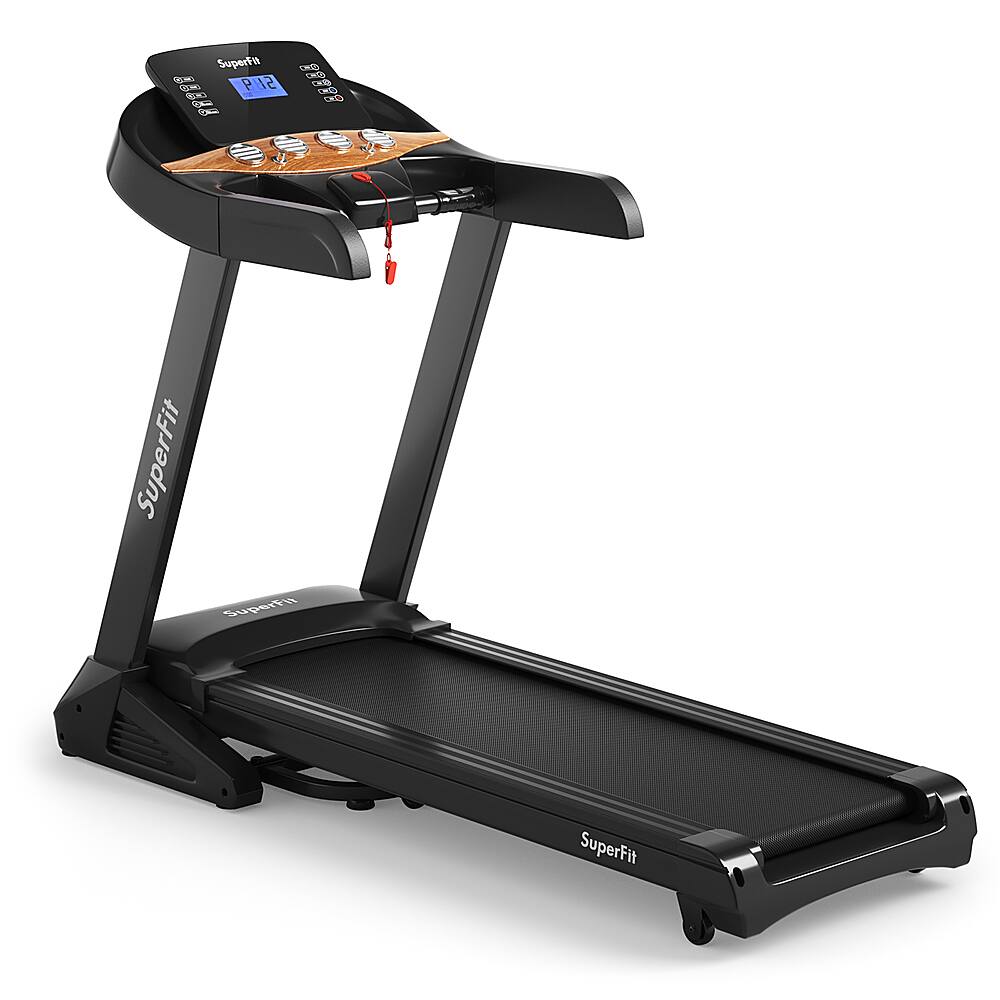 SuperFit is the brand name of the exercise machine shown in the image.