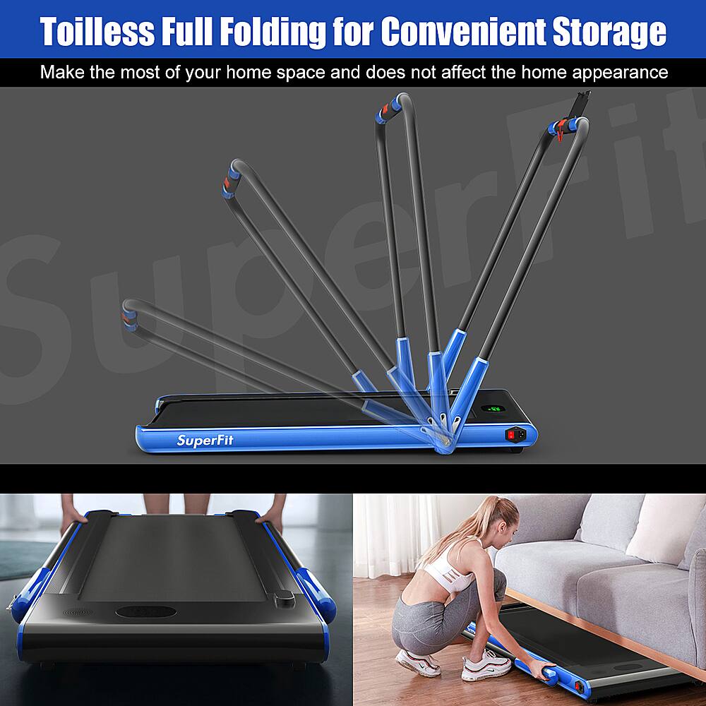 Toless Full Folding for Convenient Storage: Make the most of your home space and does not affect the home appearance. SuperFit.