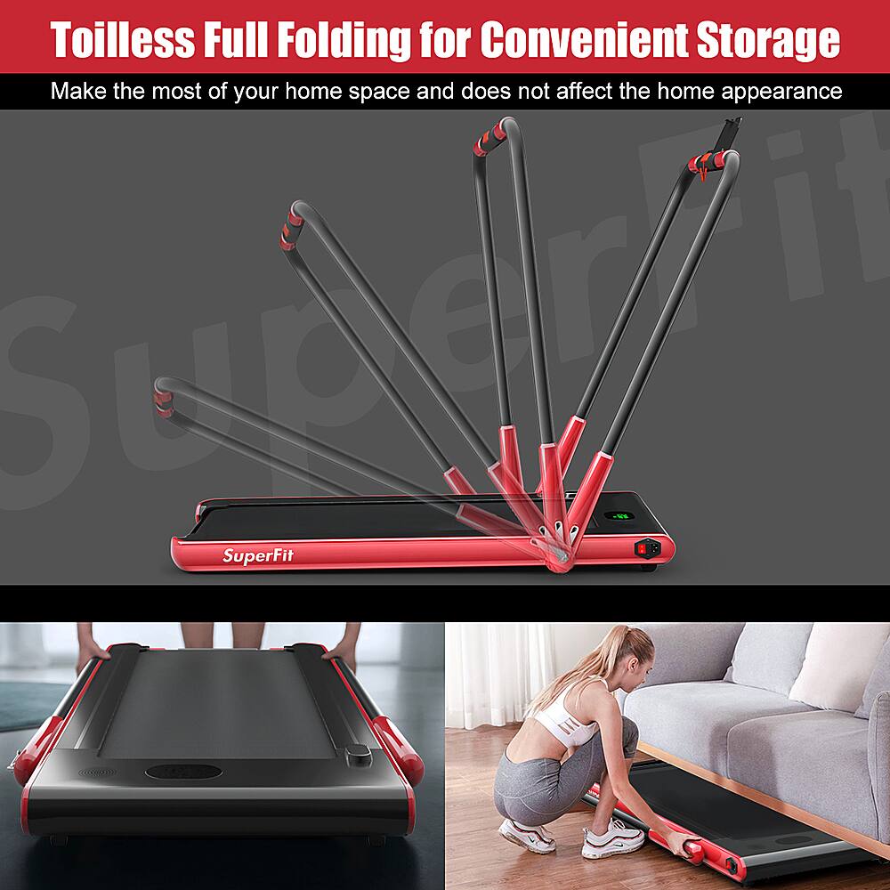 Toless Full Folding for Convenient Storage: Make the most of your home space and does not affect the home appearance. SuperFit.