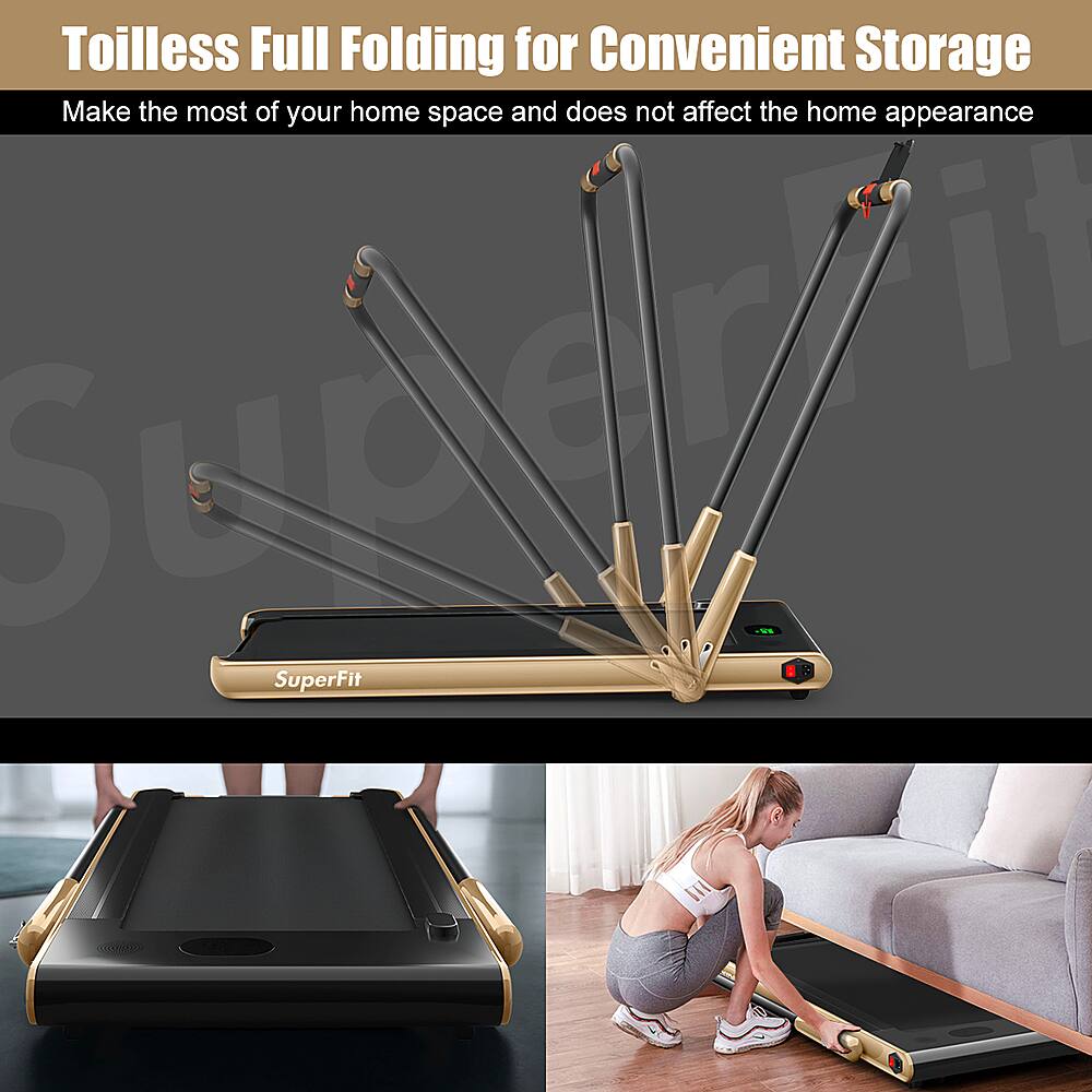 Toless Full Folding for Convenient Storage: Make the most of your home space and does not affect the home appearance. SuperFit.