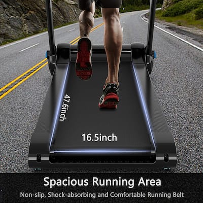 Costway 2.25HP Folding Treadmill Running Machine LED Touch Display Costway 2.25HP Folding Treadmill Running Machine LED Touch Display
