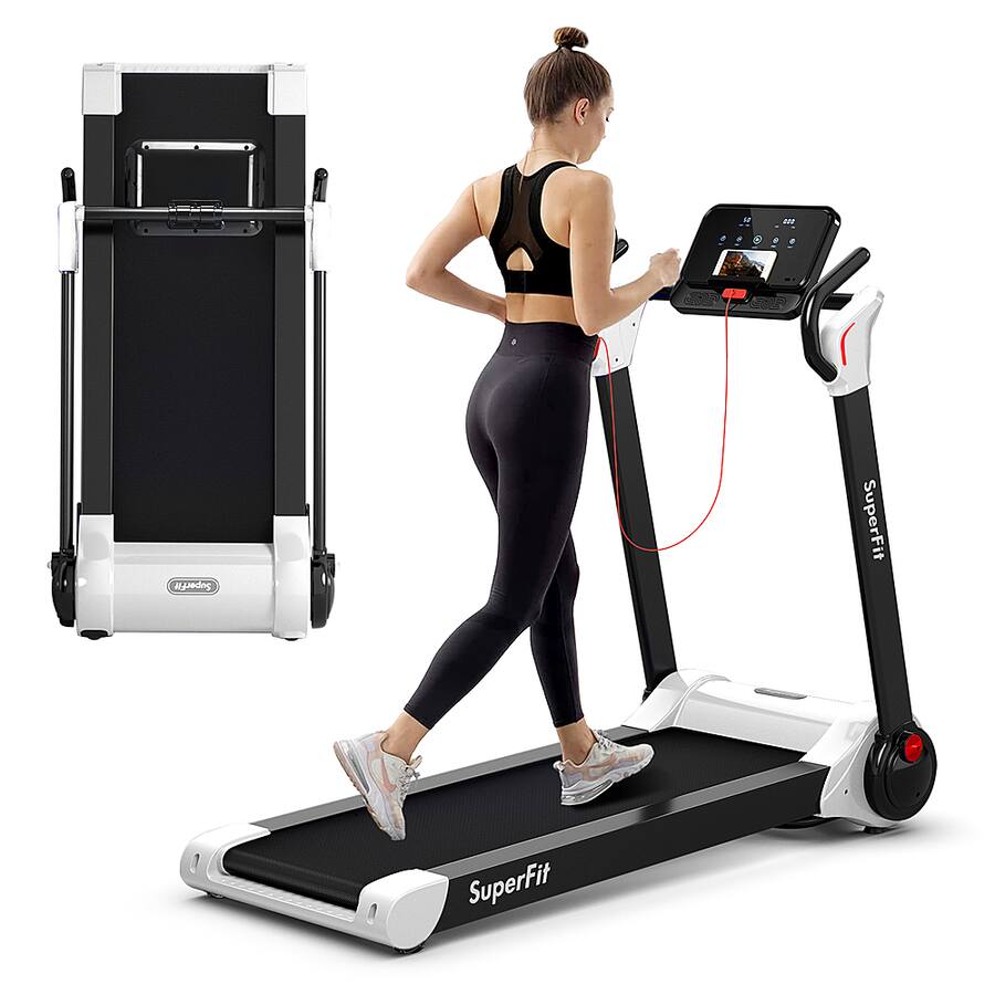 Costway Folding Electric Treadmill Running Machine APP