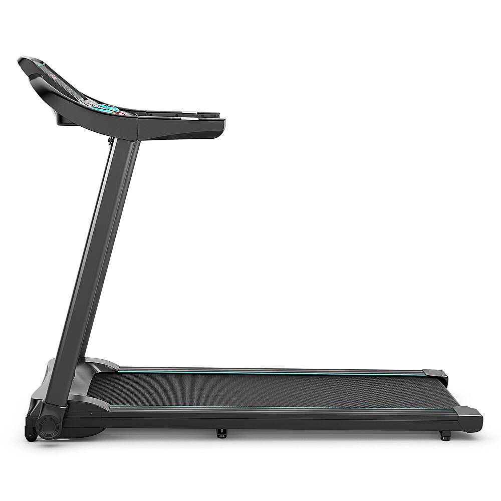 Alt View 21. Costway - 2.25HP Electric Running Machine Treadmill Bluetooth Speaker APP Control - Blue.