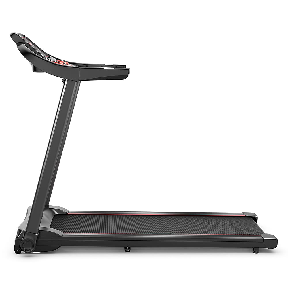 Alt View 21. Costway - 2.25HP Electric Running Machine Treadmill Bluetooth Speaker APP Control - Red.