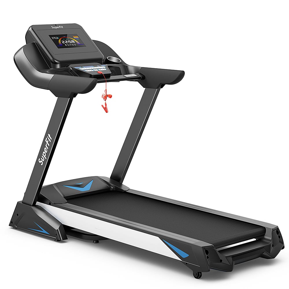 Costway 4.75HP Electric Folding Treadmill W/APP Auto Incline