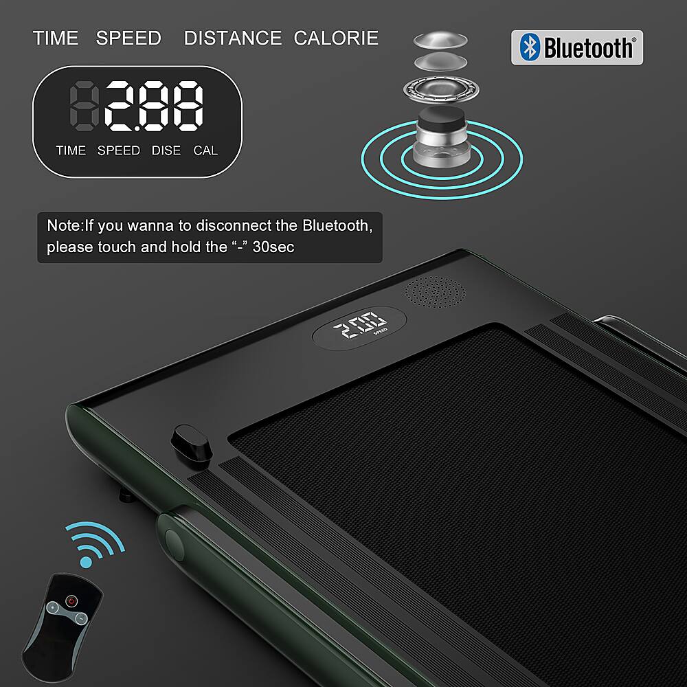 TIME SPEED DISTANCE CALORIE 288 TIME SPEED DISTANCE CALORIE 288 Bluetooth Note: If you want to disconnect the Bluetooth, please touch and hold the 30-second button.