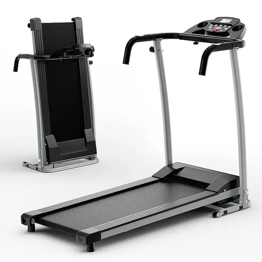 Costway HP Folding Treadmill Motorized Running Machine 12 Preset