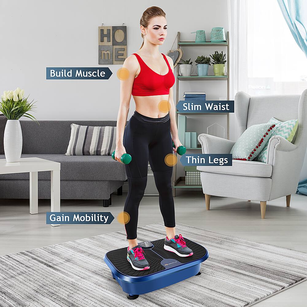 The text on the image reads: "Build Muscle Pellon Slim Waist Thin Legs Gain Mobility".