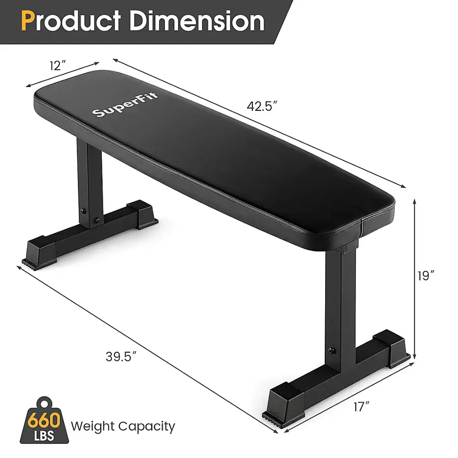 Product Dimension: 12" x 42.5" x 19" x 39.5"
Weight Capacity: 660 lbs